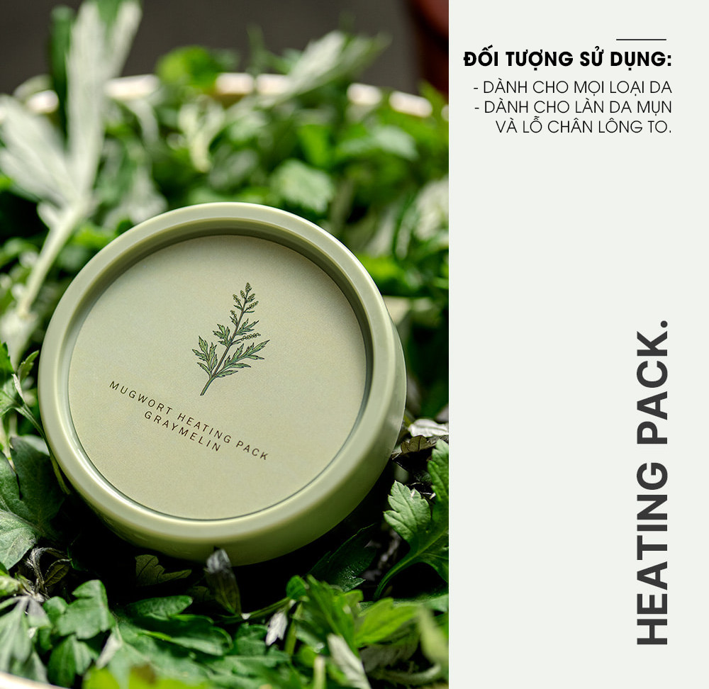 Mặt Nạ Ngải Cứu Graymelin Mugwort Heating Pack 100g