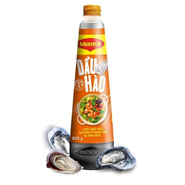 Dầu hào Maggi đậm đặc chai 820g