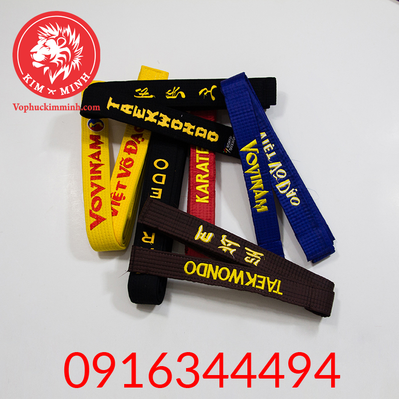 [HCM]Đai Đen Karatedo Hàng Cao Cấp