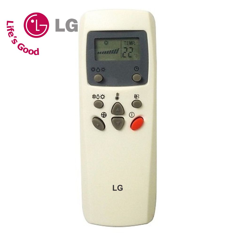 Remote máy lạnh LG loại 8 nút.