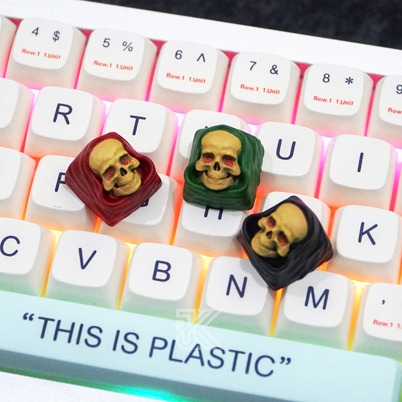 Keycap Đầu Lâu 2 - Keycap Artisan Đầu Lâu Chất