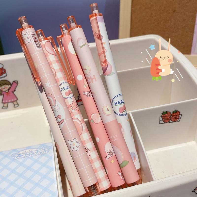 Bút Bi Trái Đào cute