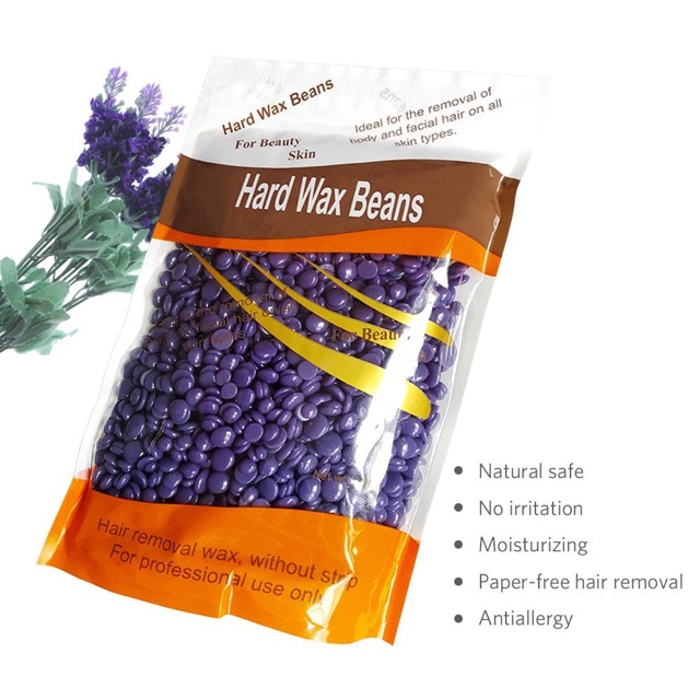 Sáp Wax Lông Hạt Đậu- sạch sâu từ chân lông loại bỏ lông trên mọi vùng cơ thể