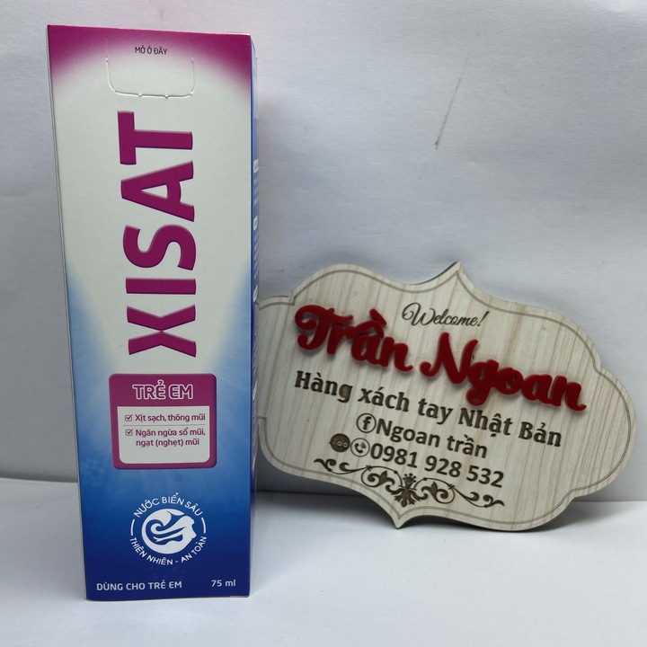 Dung Dịch Vệ Sinh Mũi Xisat - Chai 75ml