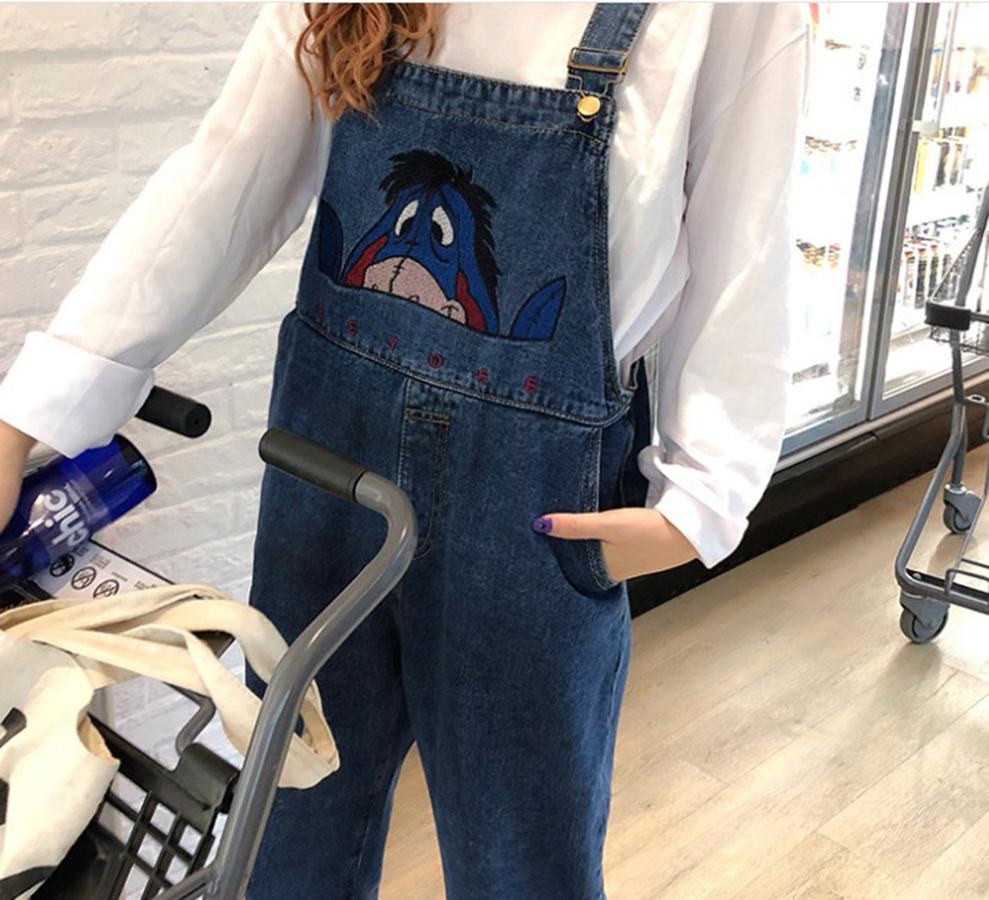 [HCM]Quần yếm jean dài YD22 C164