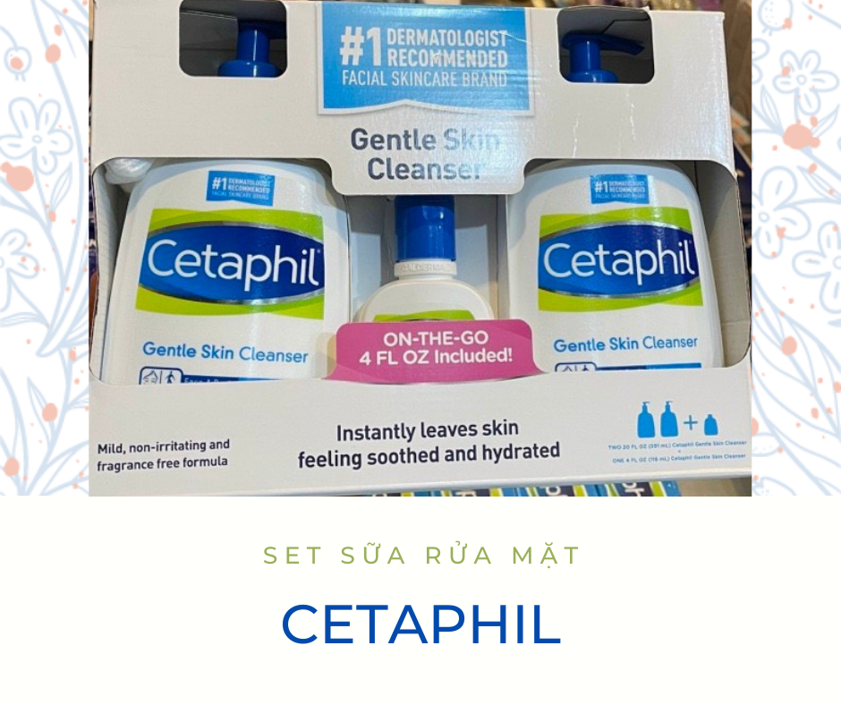 Sữa rửa mặt Cetaphil chai đơn 118ml (tách set)