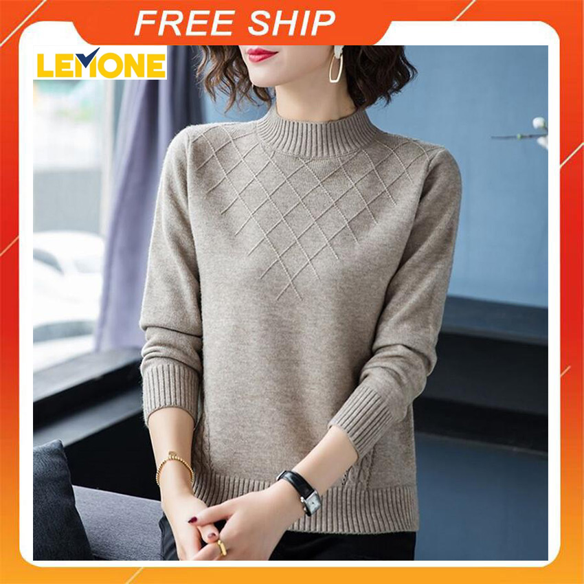 Áo len nữ ❤️❤️DÀY DẶN ❤️❤️ Áo len nữ Hàn Quốc thời trang cao cấp - LEMONE