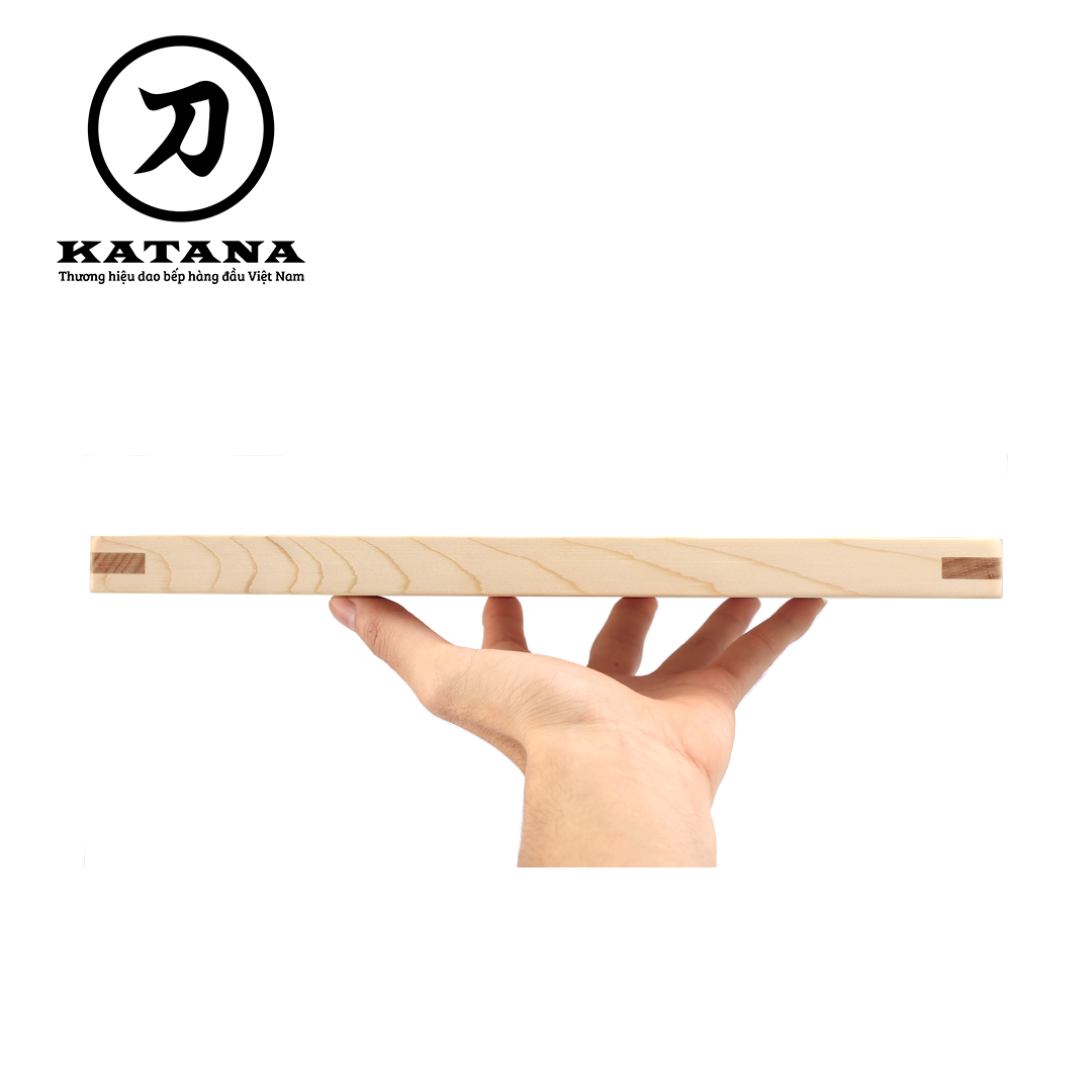 Thớt gỗ bách Nhật Hinoki cao cấp KATANA