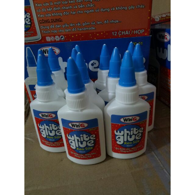 6 lọ keo sữa 120ml chất lượng cao