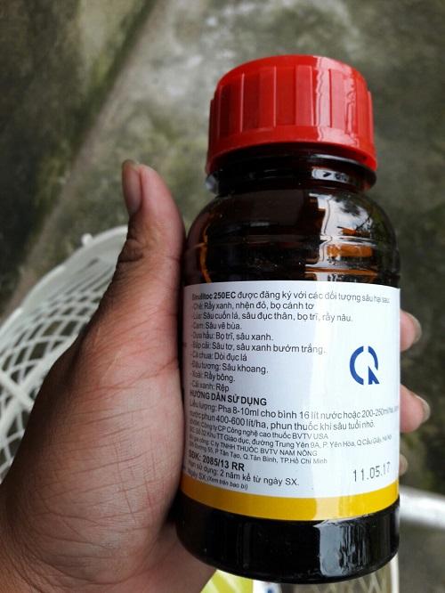 THUỐC TRỪ SÂU Sieulitoc 250EC