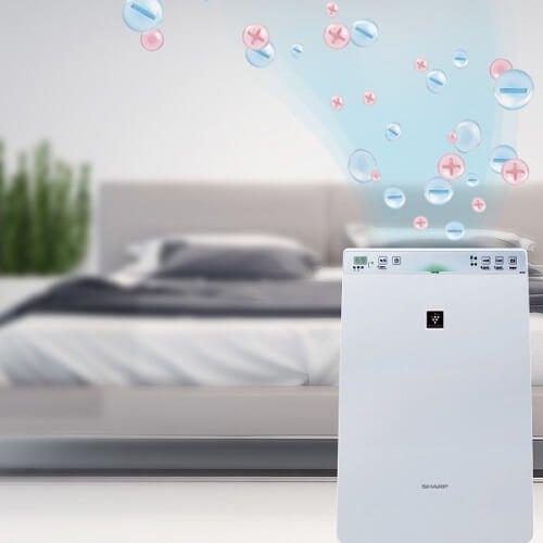 Máy Lọc Khí Tạo Ẩm Sharp KC-F30EV-W