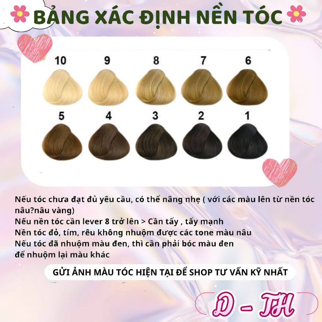 Thuốc Nhuộm Tóc Màu Đỏ Lửa (RED FIRE) - Cần Tẩy Tóc - Thuốc Nhuộm Tóc D-Th