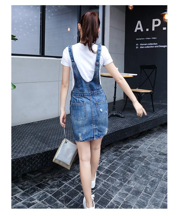 Yếm Jean Váy Cá Tính D693 ( KHÔNG KÈM ÁO  )