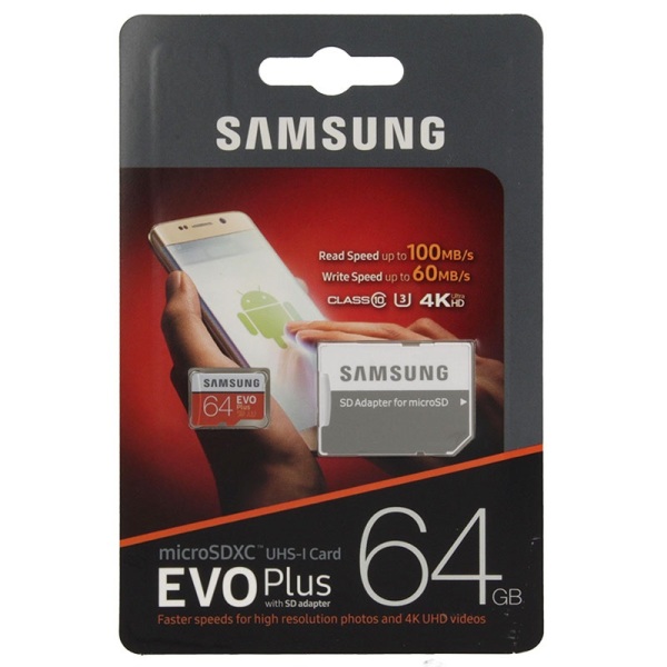 Thẻ Nhớ Micro SDXC Samsung Evo Plus 64GB