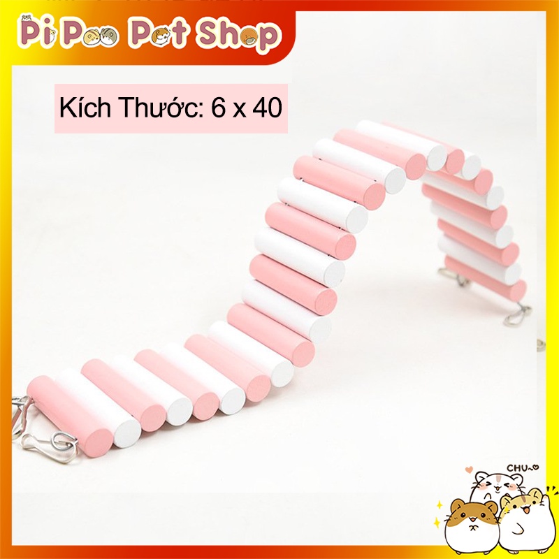 Cầu thang uốn cho Hamster, thỏ, bọ