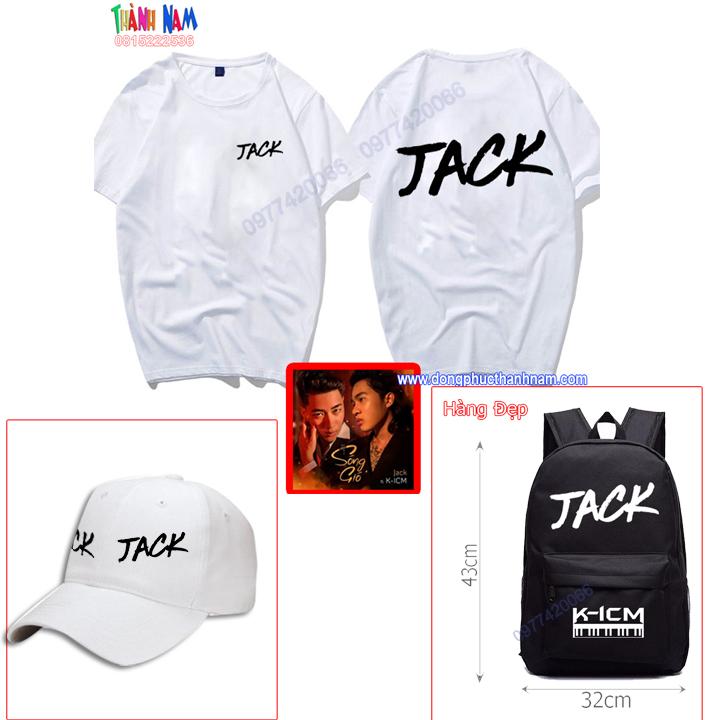 Combo mũ, áo, balo của Jack, K-icm, kicm