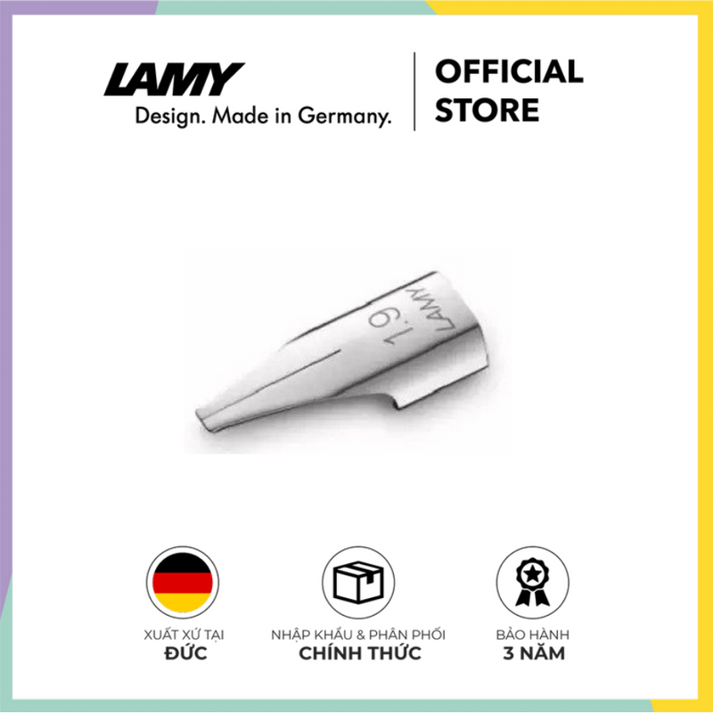 Ngòi bút cao cấp LAMY Steel polish / joy Z50 - Hãng phân phối chính thức