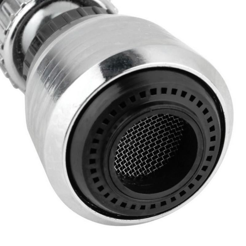 [HCM]Đầu Lọc Tăng Áp Lực Nước Inox (Đen)