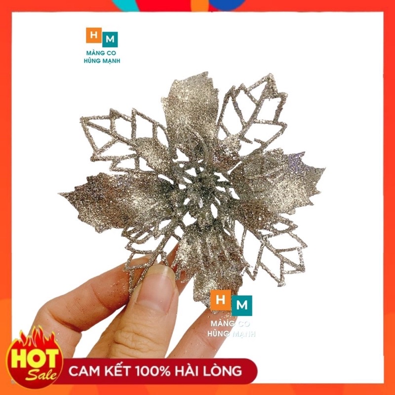 Hoa nhũ kép size bé 9cm