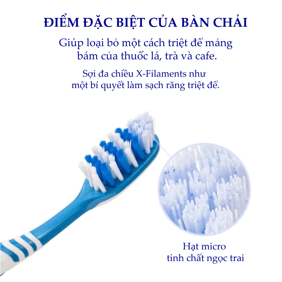 Bàn Chải Đánh Răng Trisa For Smokers