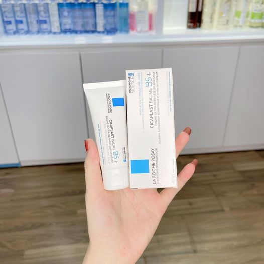 [La Roche-Posay]  Kem & Gel Dưỡng B5+ Phục Hồi Da 40ml