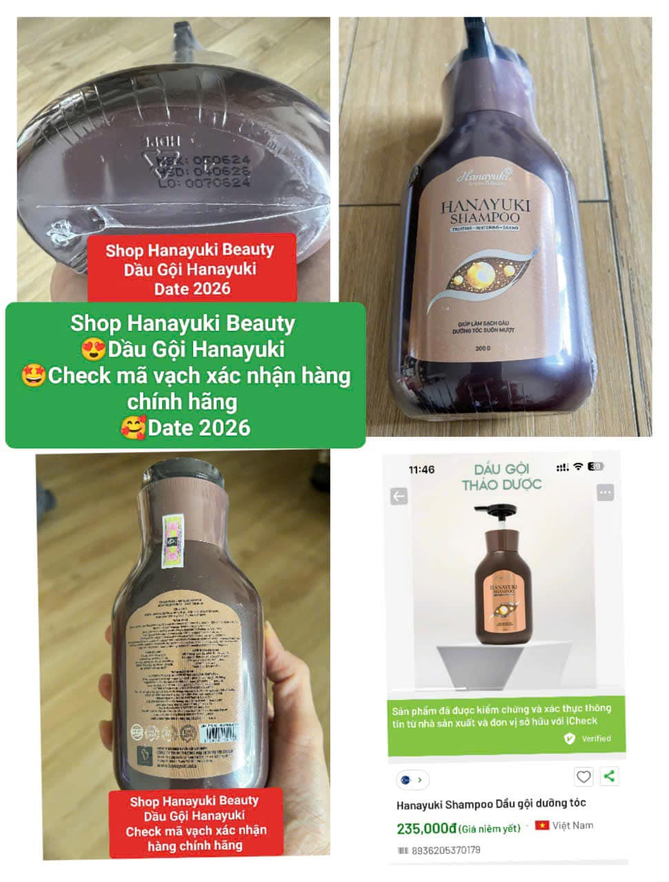 [Chính hãng Hanayuki-Date 2027] COMBO DẦU GỘI VÀ DẦU XẢ HANAYUKI