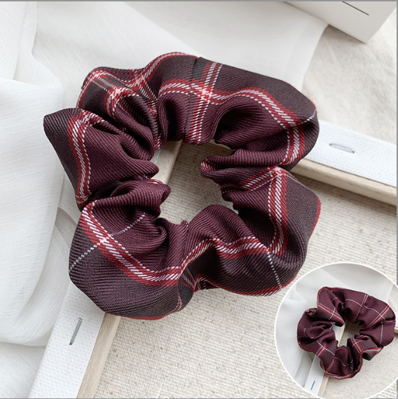 Scrunchies Dây Cột Tóc Thời Trang Nhiều Màu
