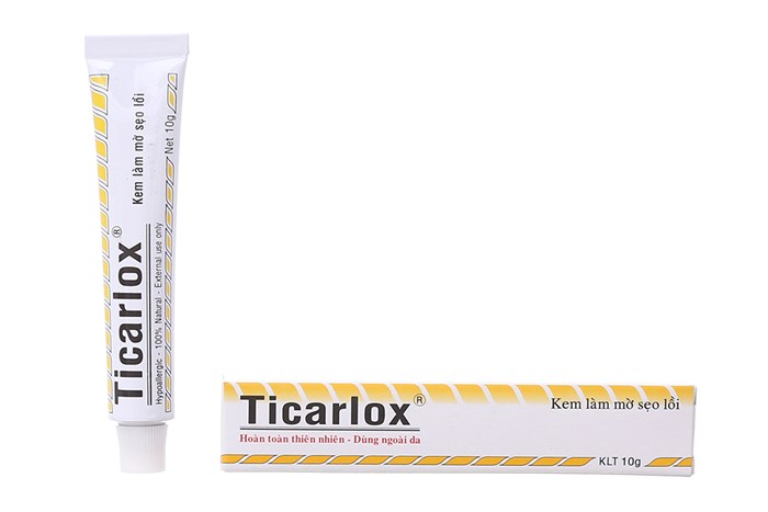 Kem làm mờ sẹo lồi TICARLOX