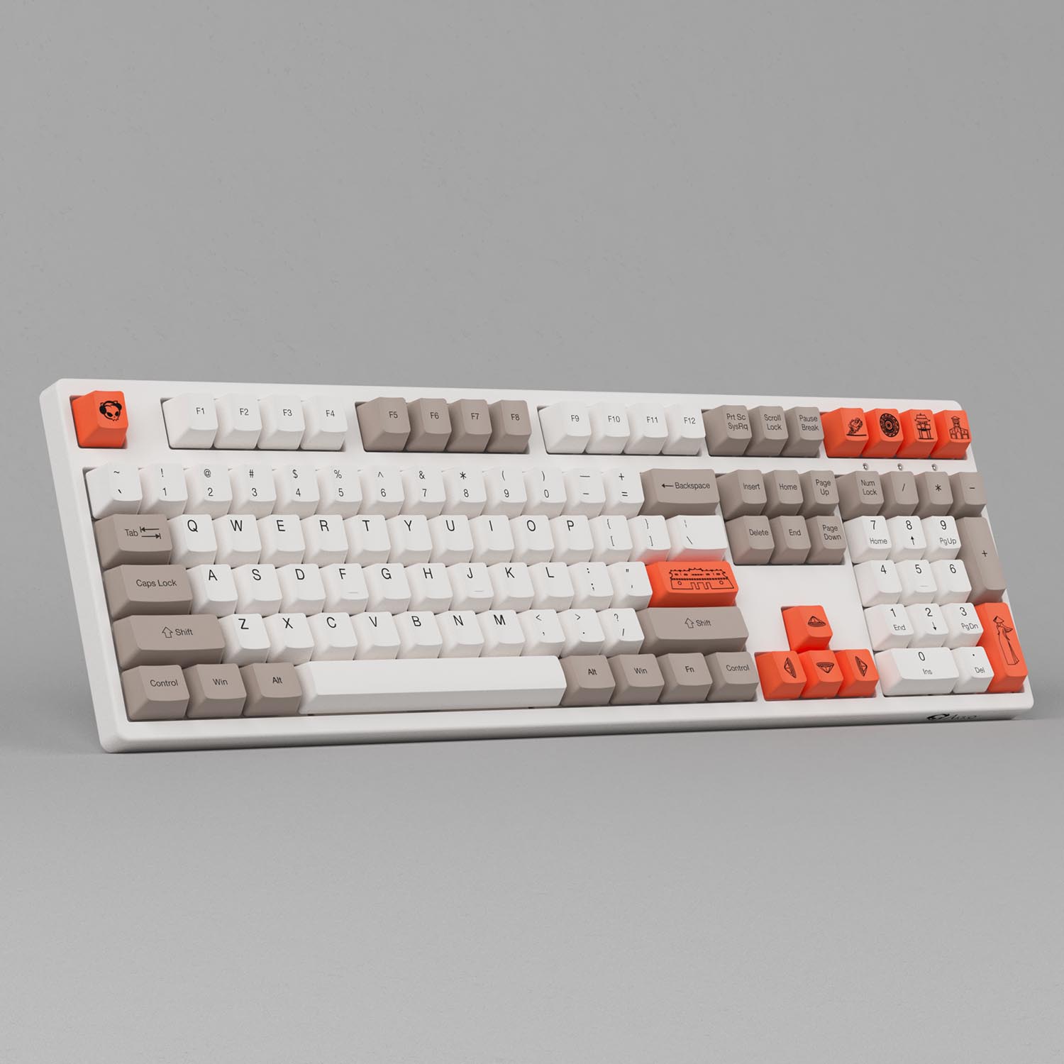 Bàn phím cơ AKKO 3108 v2 Steam Engine (Akko switch v2 / Foam tiêu âm / Keycap Việt Nam)