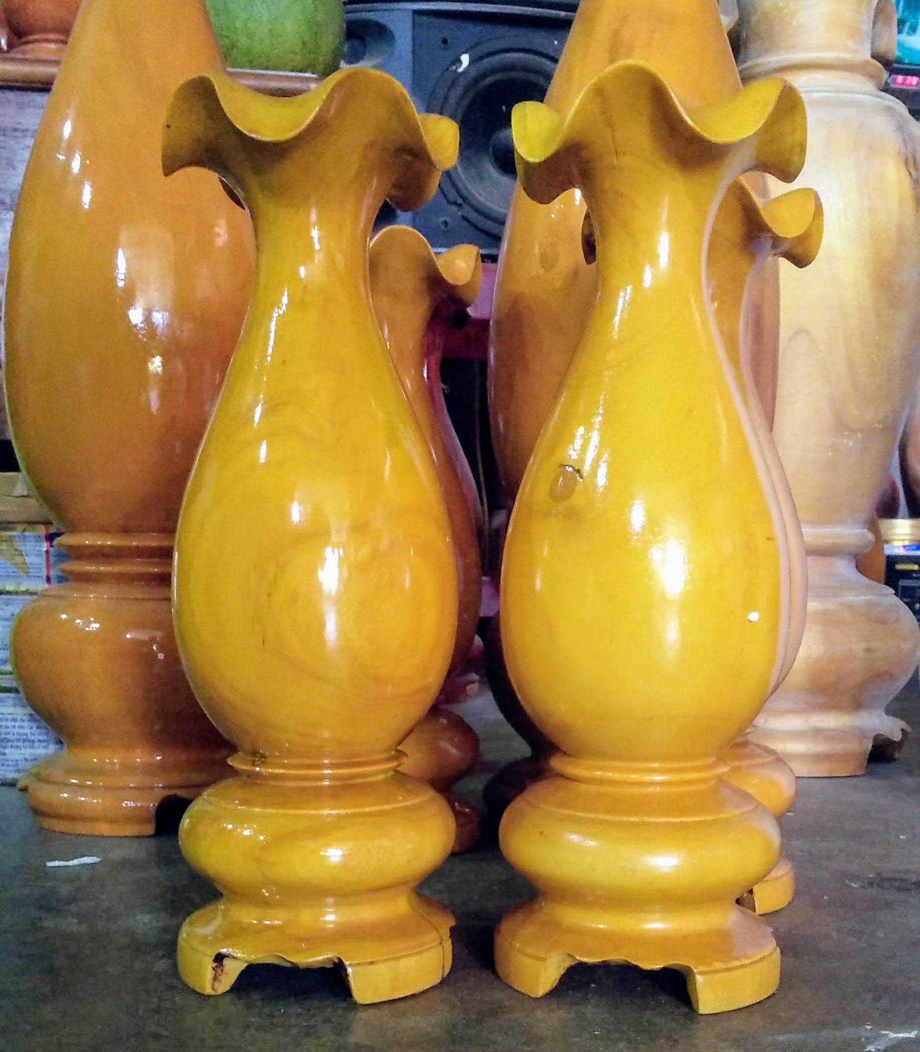 lục bình gỗ 30cm