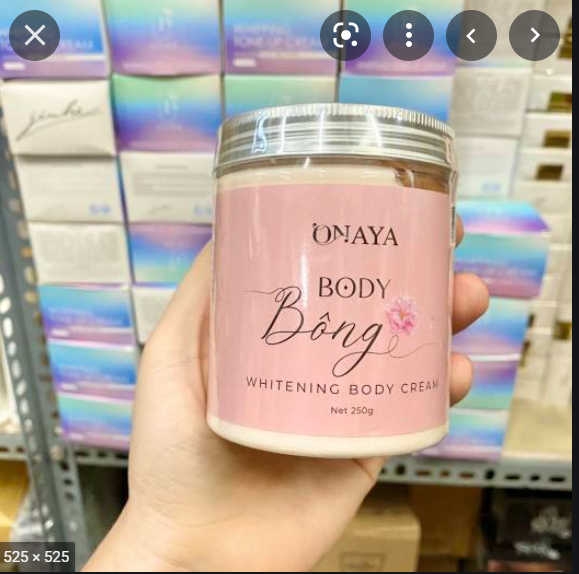 Kem body Bông trắng da dưỡng ẩm 250gr