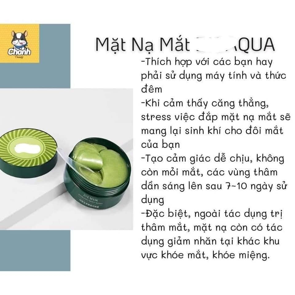 💚💚MẶT NẠ MẮT BIO.AQUA 60 MIẾNG 💚💚