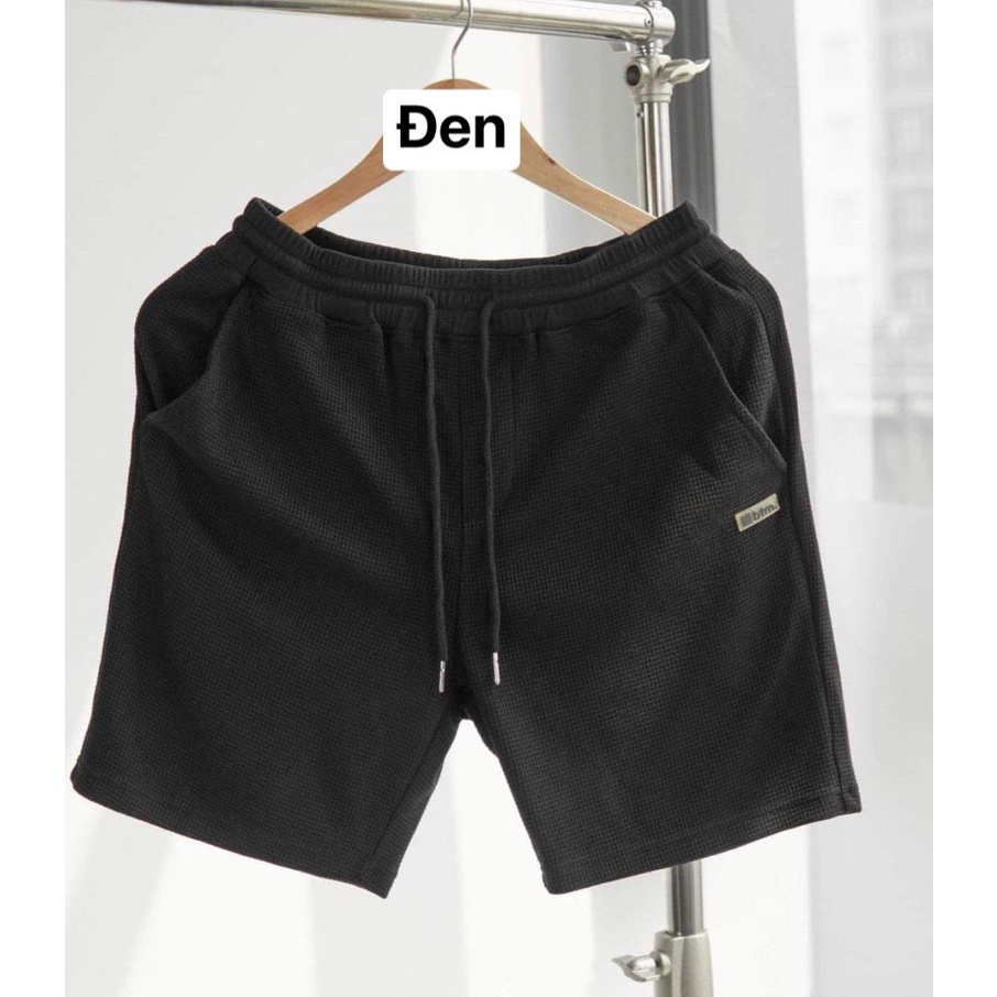 Quần short nam,nữ chất vải tổ ong co giãn