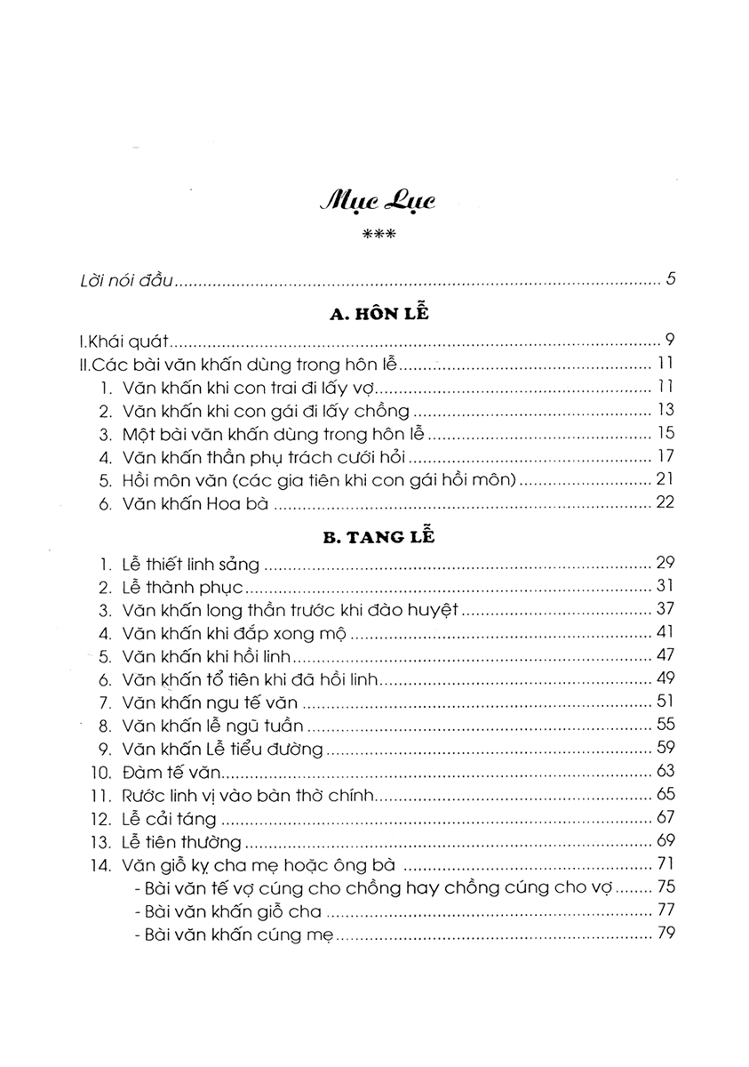Văn Khấn Chữ Nôm