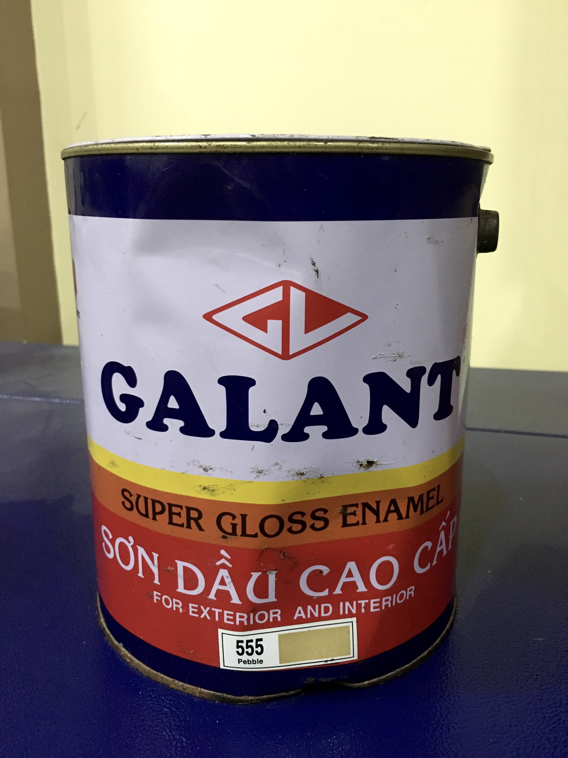 THANH LÝ SƠN DẦU CŨ ! Sơn dầu giá rẻ 3L
