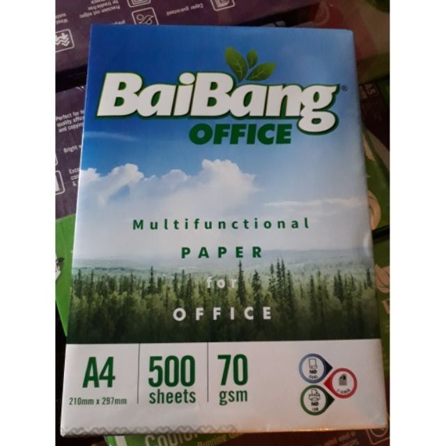 GIẤY IN, PHOTO BÃI BẰNG OFFICE 70GSM