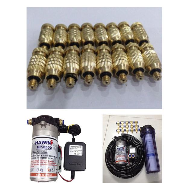 [HCM]Bộ bơm phun sương 10 béc HP_2500