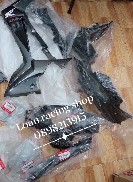 [FREESHIP +QUÀ 30K ] DÀN ÁO , VỎ NHỰA FUTURE X MÀU ĐEN XÁM FULL NHỰA MÀU VÀ NHỰA NHÁM 21 MÓN LUÔN TEM HÀNG ZIN CHÍNH HÃNG HONDA _ SHOP PHỤ TÙNG HONDA