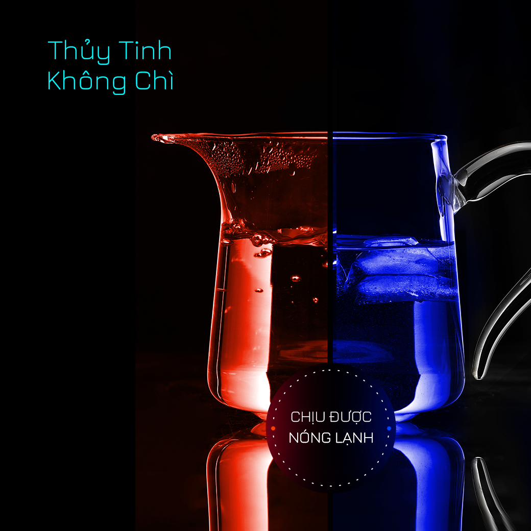 Tống trà thủy tinh Samadoyo CP18A 350mL (trong suốt)