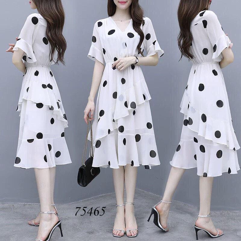 Đầm dự tiệc nữ chấm bi siêu xinh
