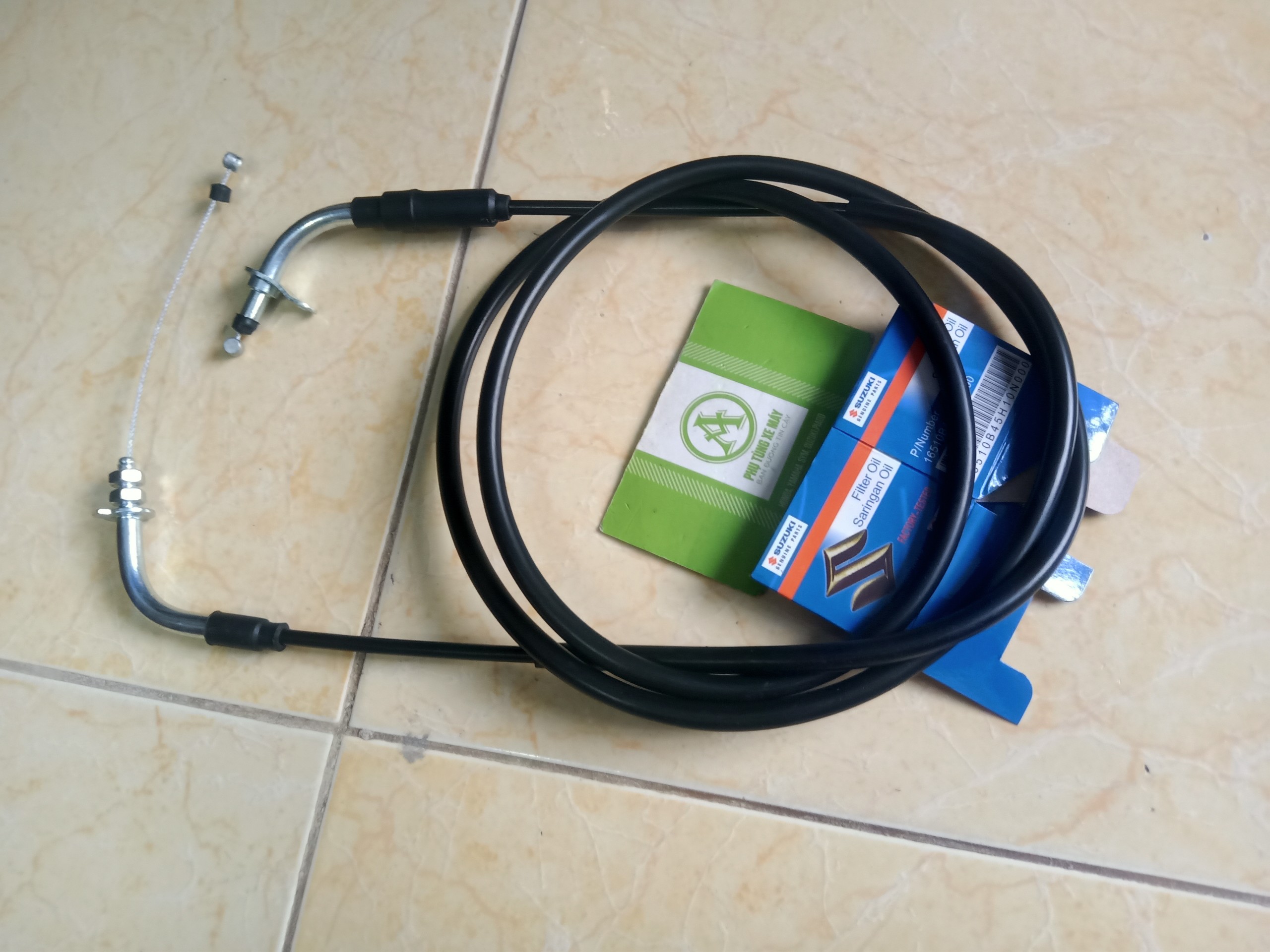Dây ga xe tay ga SUZUKI HAYATE loại 1 165cm