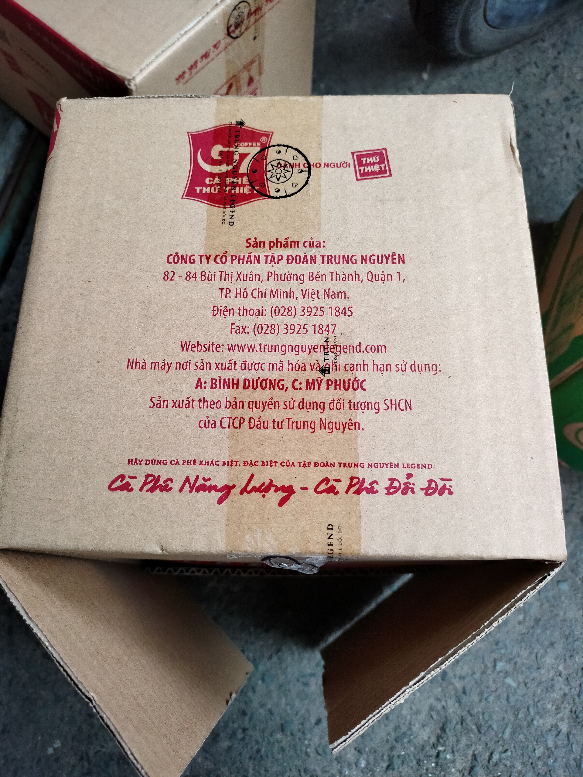 Cà phê G7 hòa tan đen - Bịch 100 sachets