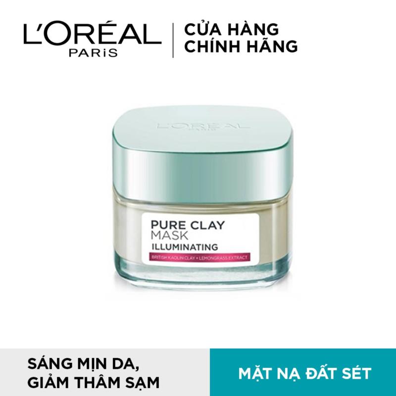Mặt nạ đất sét dưỡng da sáng tức thì LOreal Paris Pure Clay mask Illuminating