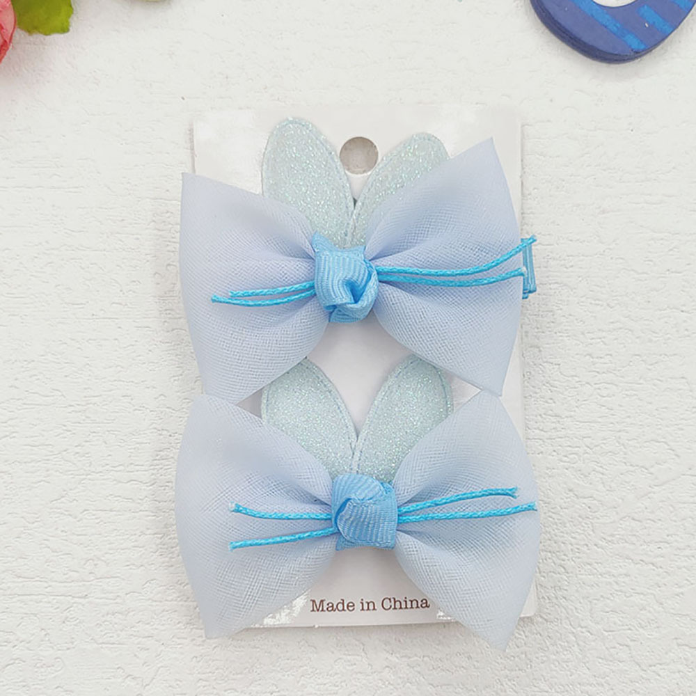 set 2 cái kẹp tóc tóc tay thỏ cho bé.