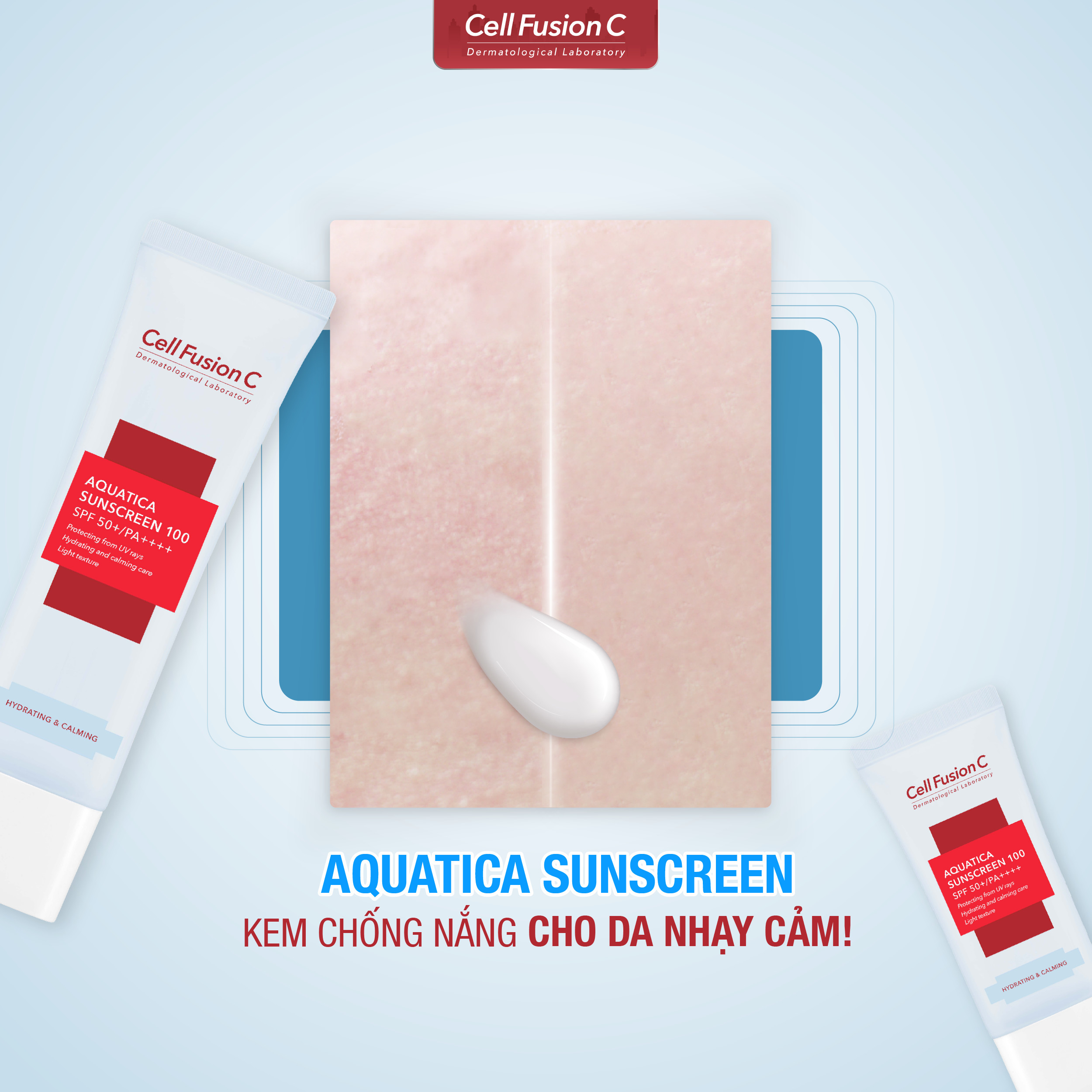 Kem Chống Nắng Cell Fusion C Aquatica Sunscreen 100 SPF50