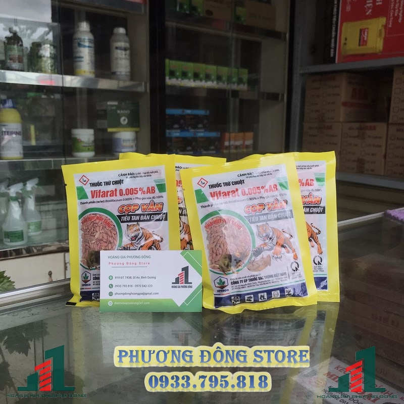 Thuốc Diệt Chuột dạng lúa VIFARAT - 50g