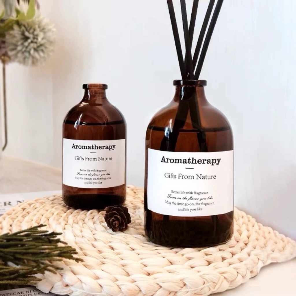 Tinh Dầu Thơm Thiên Nhiên Aromatherapy 100ml Để Phòng Que Gỗ Tự Khuếch Tán Thanh Lọc Khử Mùi Không Khí - Tinh dầu thơm phòng khuyếch tán hương nước hoa siêu thơm - Tinh dầu thơm phòng aroma