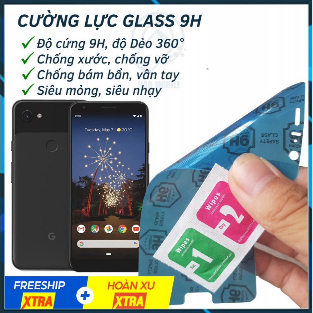 Dán cường lực dẻo nano Google Pixel 3A XL