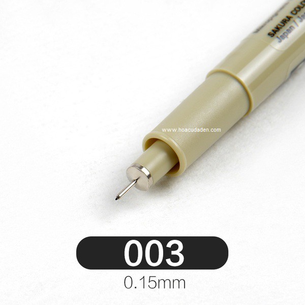 [HCM]Bút Line Đen Kháng Nước Sakura Micron