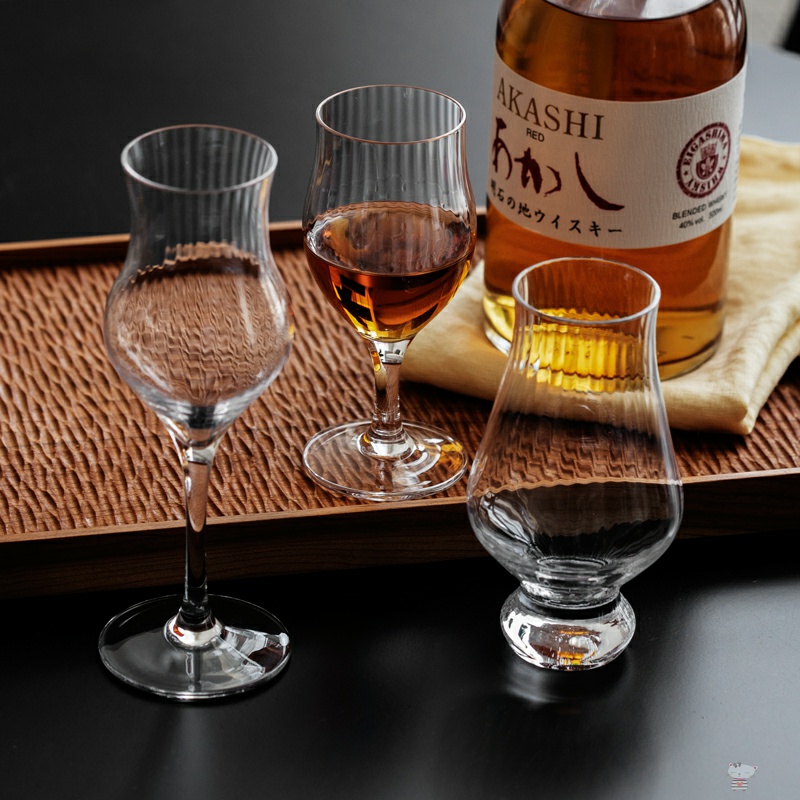 [Ly Tasting] Ly Tasting Sọc Cao Cấp - Ly Whisky Tasting Thủy Tinh